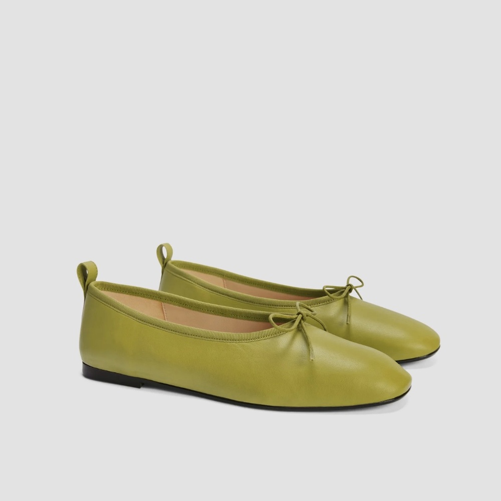 Everlane Moss Green Day Flat